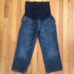 Liz Lange Maternity Crop Jeans Size 10